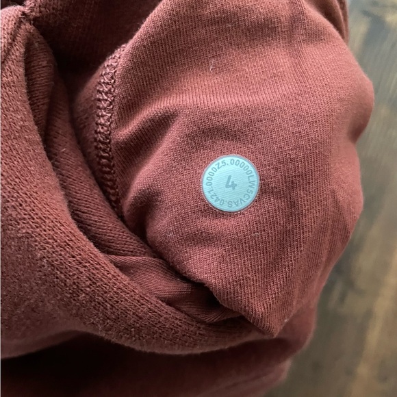 Warm Burgundy Jogger Pants - Picture 4 of 4